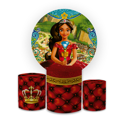 Kit Capa Painel Redondo + Trio Cilindros Decoração... - Loja | Bibi Painéis