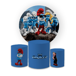 Kit Capa Painel Redondo + Trio Cilindros Decoração... - Loja | Bibi Painéis