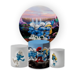Kit Capa Painel Redondo + Trio Cilindros Decoração... - Loja | Bibi Painéis