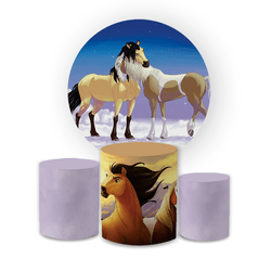 Kit Capa Painel Redondo + Trio Cilindros Decoração... - Loja | Bibi Painéis