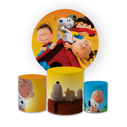 Kit Capa Painel Redondo + Trio Cilindros Decoração... - Loja | Bibi Painéis
