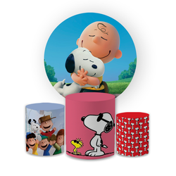 Kit Capa Painel Redondo + Trio Cilindros Decoração... - Loja | Bibi Painéis