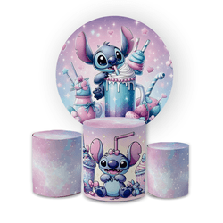 Kit Capa Painel Redondo + Trio Cilindros Decoração... - Loja | Bibi Painéis