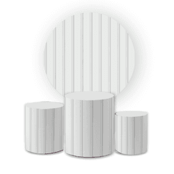 Kit Capa Painel Redondo + Trio Cilindros Decoração... - Loja | Bibi Painéis