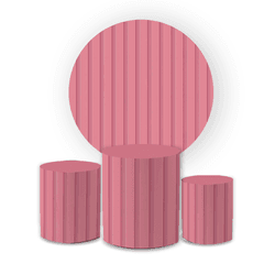 Kit Capa Painel Redondo + Trio Cilindros Decoração... - Loja | Bibi Painéis