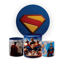Kit Capa Painel Redondo + Trio Cilindros Decoração... - Loja | Bibi Painéis