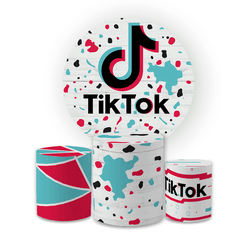 Kit Capa Painel Redondo + Trio Cilindros Decoração... - Loja | Bibi Painéis