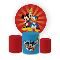 Kit Capa Painel Redondo + Trio Cilindros Decoração... - Loja | Bibi Painéis