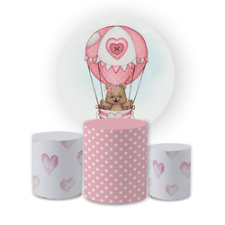 Kit Capa Painel Redondo + Trio Cilindros Decoração... - Loja | Bibi Painéis
