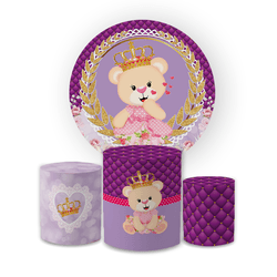 Kit Capa Painel Redondo + Trio Cilindros Decoração... - Loja | Bibi Painéis
