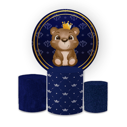 Kit Capa Painel Redondo + Trio Cilindros Decoração... - Loja | Bibi Painéis