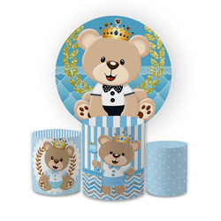 Kit Capa Painel Redondo + Trio Cilindros Decoração... - Loja | Bibi Painéis
