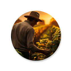 Capa Painel Redondo Decorativo Tema Agro Country F... - Loja | Bibi Painéis