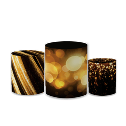 Trio Capas de Cilindros Sublimados Decorativo Tema... - Loja | Bibi Painéis