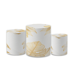 Trio Capas de Cilindros Sublimados Decorativo Tema... - Loja | Bibi Painéis