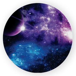 Capa Painel Redondo Decorativo Tema Astronauta Esp... - Loja | Bibi Painéis