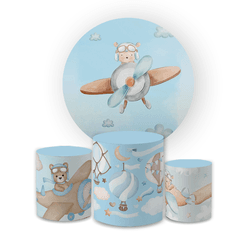 Kit Capa Painel Redondo + Trio Capas de Cilindros ... - Loja | Bibi Painéis