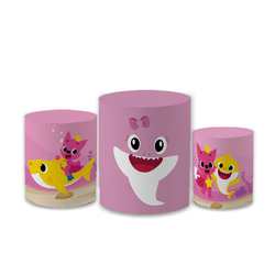 Trio Capas de Cilindros Sublimados Decorativo Tema... - Loja | Bibi Painéis