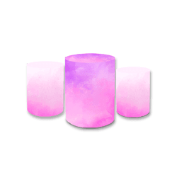 Trio Capas de Cilindros Sublimados Decorativo Tema... - Loja | Bibi Painéis