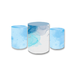 Trio Capas de Cilindros Sublimados Decorativo Tema... - Loja | Bibi Painéis