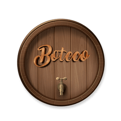 Capa Painel Redondo Decorativo Tema Boteco Decoraç... - Loja | Bibi Painéis