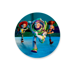 Capa Painel Redondo Decorativo Tema Buzzlightyear ... - Loja | Bibi Painéis