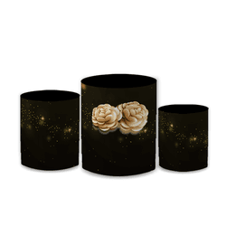 Trio Capas de Cilindros Sublimados Decorativo Tema... - Loja | Bibi Painéis