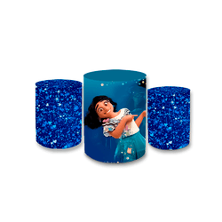 Trio Capas de Cilindros Sublimados Decorativo Tema... - Loja | Bibi Painéis