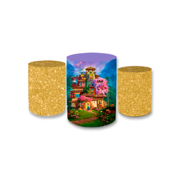 Trio Capas de Cilindros Sublimados Decorativo Tema... - Loja | Bibi Painéis