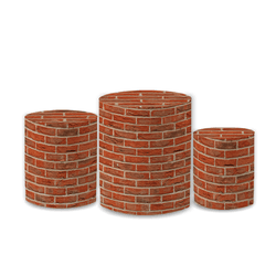 Trio Capas de Cilindros Sublimados Decorativo Tema... - Loja | Bibi Painéis