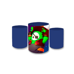 Trio Capas de Cilindros Sublimados Decorativo Tema... - Loja | Bibi Painéis