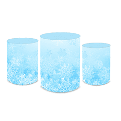 Trio Capas de Cilindros Sublimados Decorativo Tema... - Loja | Bibi Painéis