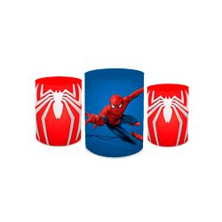 Trio Capas de Cilindros Sublimados Decorativo Tema... - Loja | Bibi Painéis