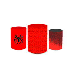 Trio Capas de Cilindros Sublimados Decorativo Tema... - Loja | Bibi Painéis