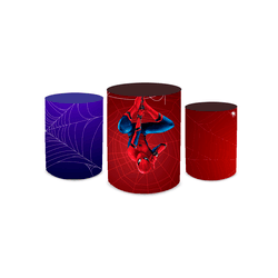 Trio Capas de Cilindros Sublimados Decorativo Tema... - Loja | Bibi Painéis