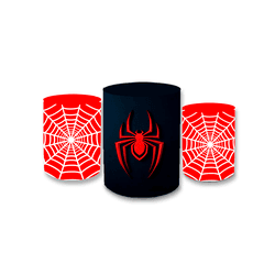 Trio Capas de Cilindros Sublimados Decorativo Tema... - Loja | Bibi Painéis