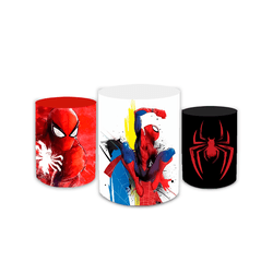 Trio Capas de Cilindros Sublimados Decorativo Tema... - Loja | Bibi Painéis