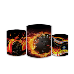 Trio Capas de Cilindros Sublimados Decorativo Tema... - Loja | Bibi Painéis