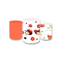 Trio Capas de Cilindros Sublimados Decorativo Tema... - Loja | Bibi Painéis