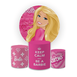 Kit Capa Painel Redondo + Capa Trio Cilindros Subl... - Loja | Bibi Painéis