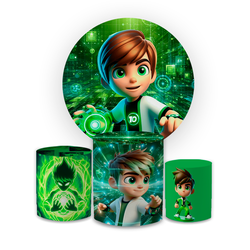 Kit Capa Painel Redondo + Capa Trio Cilindros Subl... - Loja | Bibi Painéis