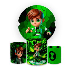 Kit Capa Painel Redondo + Capa Trio Cilindros Subl... - Loja | Bibi Painéis