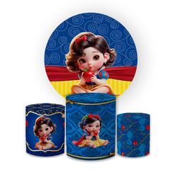 Kit Capa Painel Redondo + Capa Trio Cilindros Subl... - Loja | Bibi Painéis