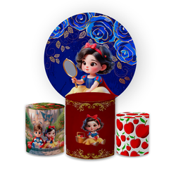 Kit Capa Painel Redondo + Capa Trio Cilindros Subl... - Loja | Bibi Painéis