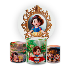 Kit Capa Painel Redondo + Capa Trio Cilindros Subl... - Loja | Bibi Painéis