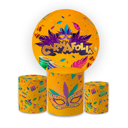 Kit Capa Painel Redondo + Capa Trio Cilindros Subl... - Loja | Bibi Painéis