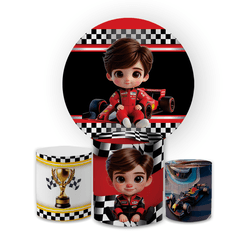 Kit Capa Painel Redondo + Capa Trio Cilindros Subl... - Loja | Bibi Painéis