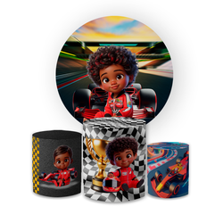 Kit Capa Painel Redondo + Capa Trio Cilindros Subl... - Loja | Bibi Painéis