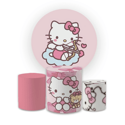 Kit Capa Painel Redondo + Capa Trio Cilindros Subl... - Loja | Bibi Painéis