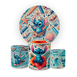Kit Capa Painel Redondo + Capa Trio Cilindros Subl... - Loja | Bibi Painéis